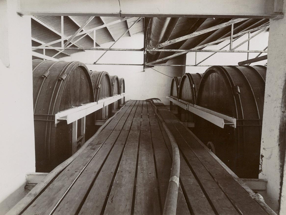 Upper Floor Storage Vats Springton Winery
